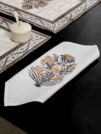 Brown colour Table Mat & Napkin set